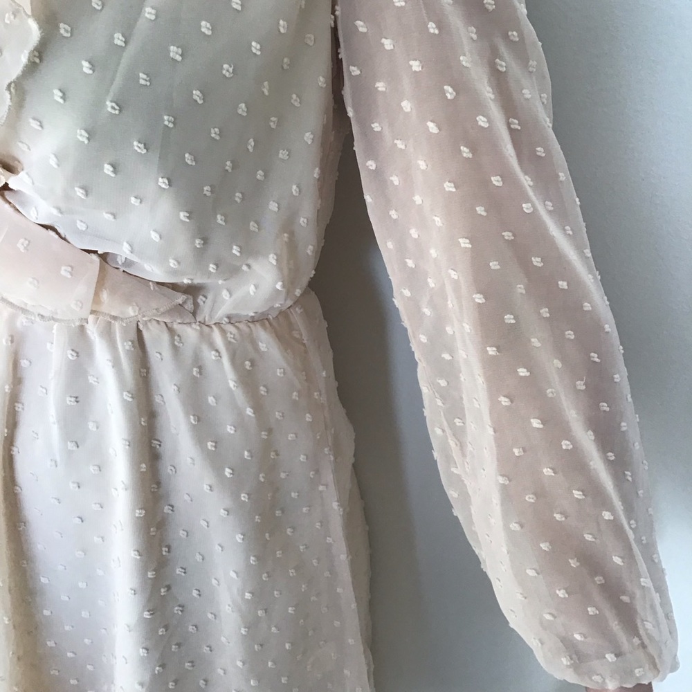 Shein Pink Dot Dress - Picture 4 of 7
